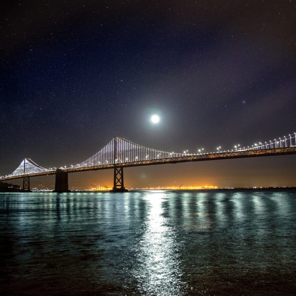 Illuminating The Bay Bridge San Francisco S Favorite City Night Light